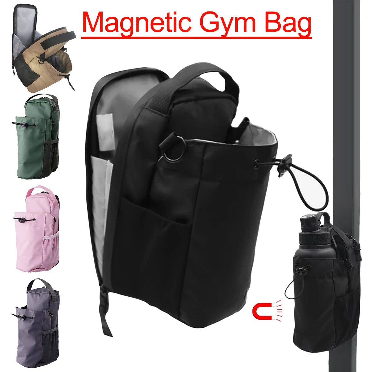 Magnetic Gym Sling Bag