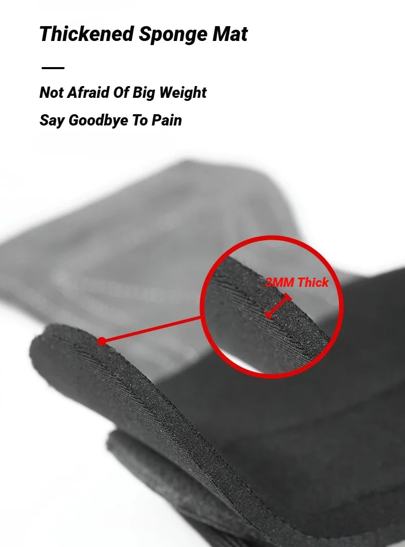 2Pcs Cowhide Gym Gloves Grips